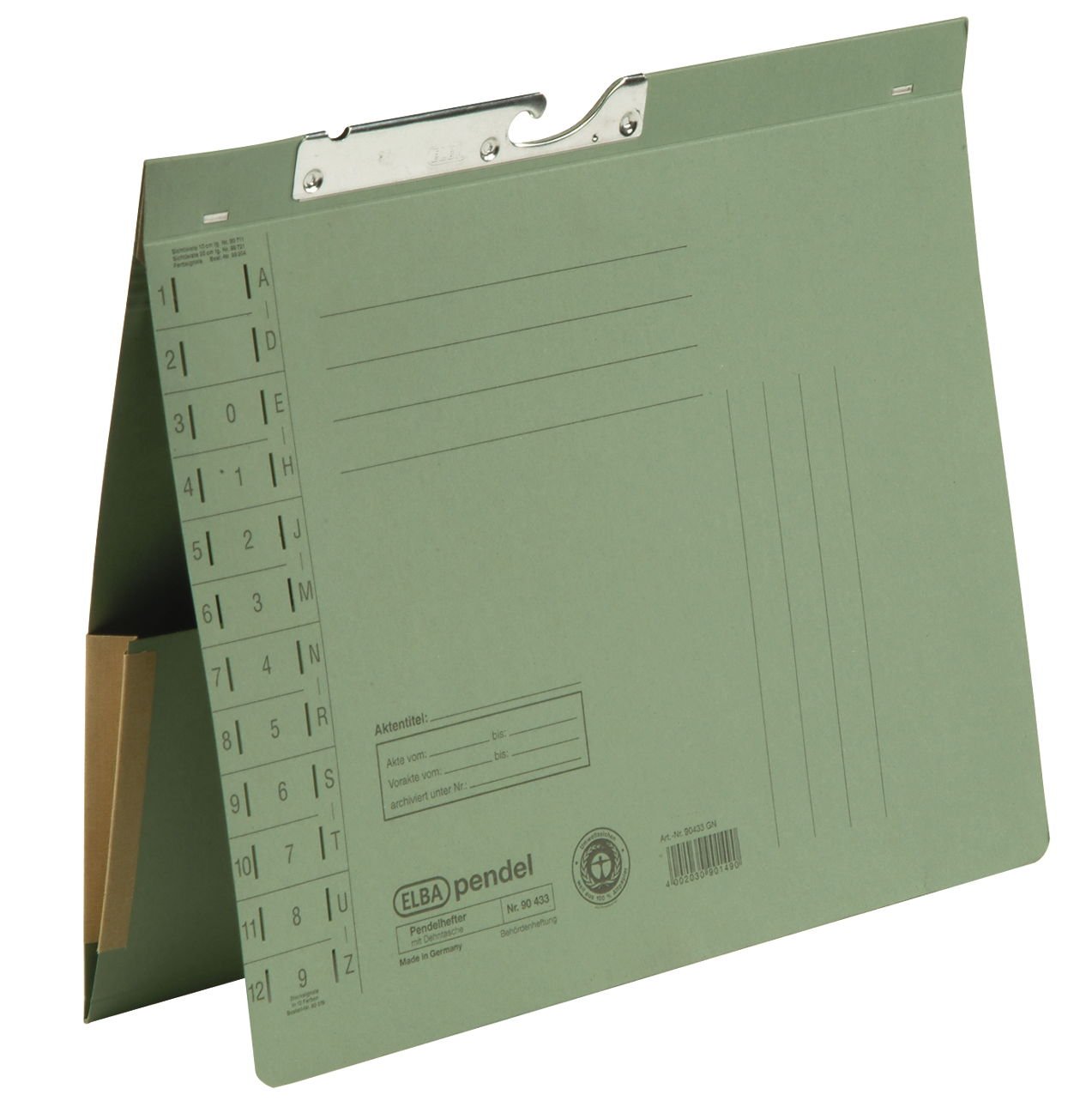 Elba 100570020, 26.5 x 31.8 cm 320 g, Green