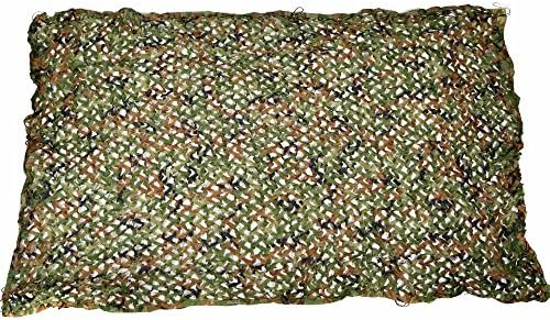 elfisheu Woodland Camo Net Camouflage Netting Military Desert Camo Netting Camping Hunting Shooting Blind Sunscreen Netting Camouflage Party Decoration on Halloween Christmas