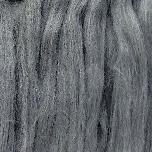 EASY SPINNING FIBER - Learn Spinning in a Jiffy. Pre-Drafted Pencil Roving. Luxuriously Soft Silk Merino, Papyrus - Thumbnail 2