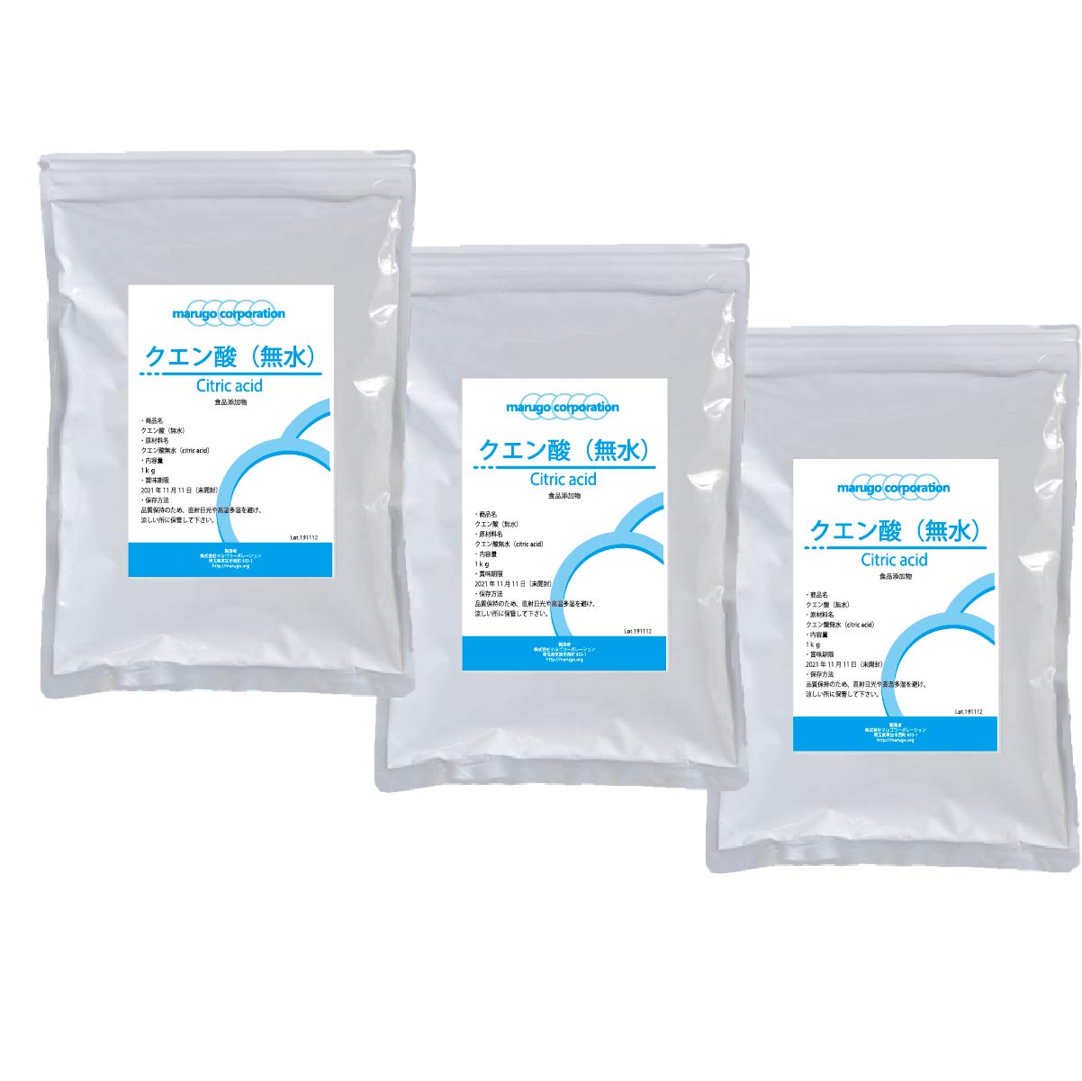 Mua クエン酸 無水クエン酸 粉末 サプリメント 1kgx3 食品添加物 掃除 消臭 Tren Amazon Nhật Chinh Hang 21 Fado