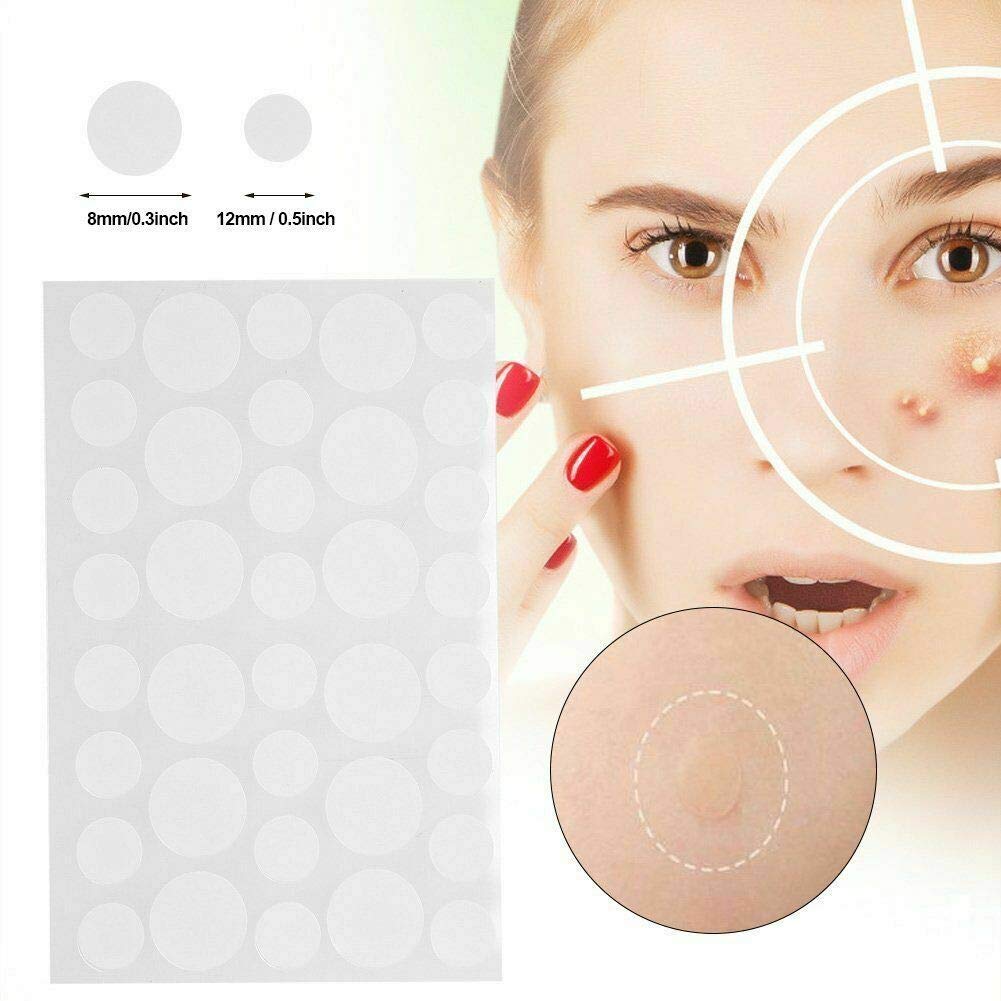 Acne Pimple Remover Patch and Skin Tag(72Dots) Acne Patches Absorbing Cover Skin Tag Hydrocolloid for Skin Two Universal Sizes Invisible Acne Patches For Face Blends in with Skin: Beauty