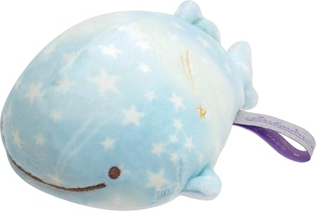 Amazon サンエックス じんべえさんと星空ぺんぎん Myスーパーもーちもちてのりぬいぐるみ ジンベエサン ぬいぐるみ おもちゃ