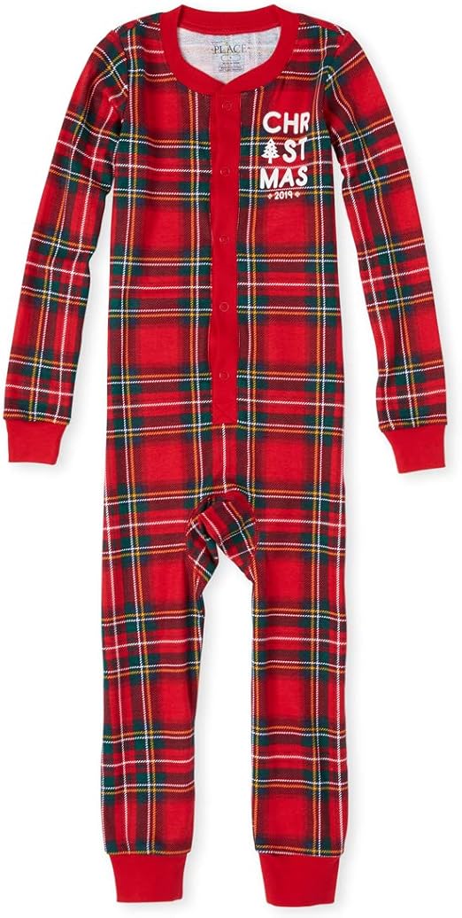 The Children's Place Kids' Christmas One Piece Sleeper