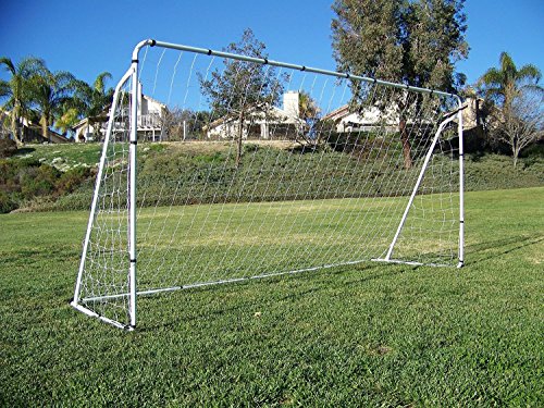 Display4top Soccer Goal 12' X 6' Football Goals W/net Straps, Anchor Ball Training Sets