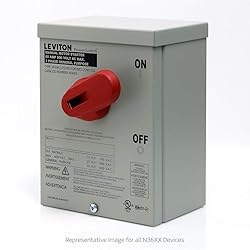 Leviton 60 Amp, 600 Volt, Toggle In Type 3R