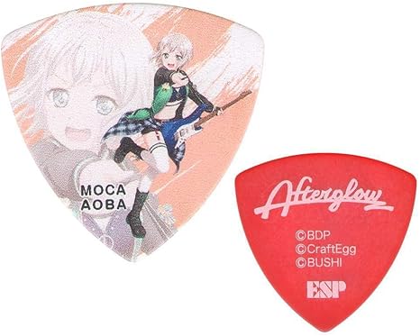 Amazon Co Jp Esp バンドリ Bang Dream ガールズバンドパーティ Gbp Moca Afterglow 3 青葉 モカ ギターピック 第3弾 10枚 ホビー