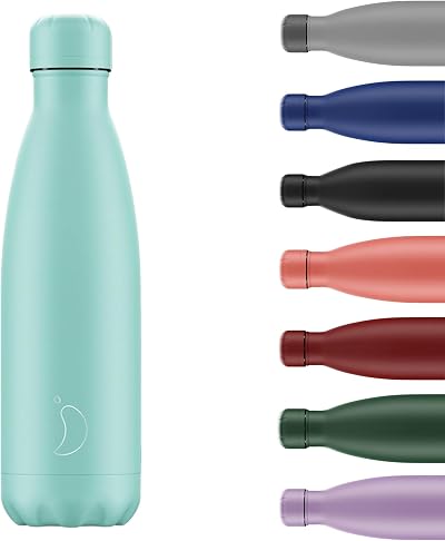 Chilly's Original Vacuum Insulated Water Bottle 500ml Pastel All Green
