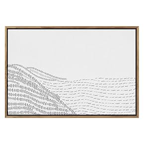 SIGNWIN Framed Canvas Print Wall Art Abstract Mountiain...