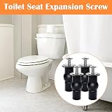 Fozuanei 4x Universal Toilet Seat Screws Fittings WC Blind Hole Hinges Bolts view 6