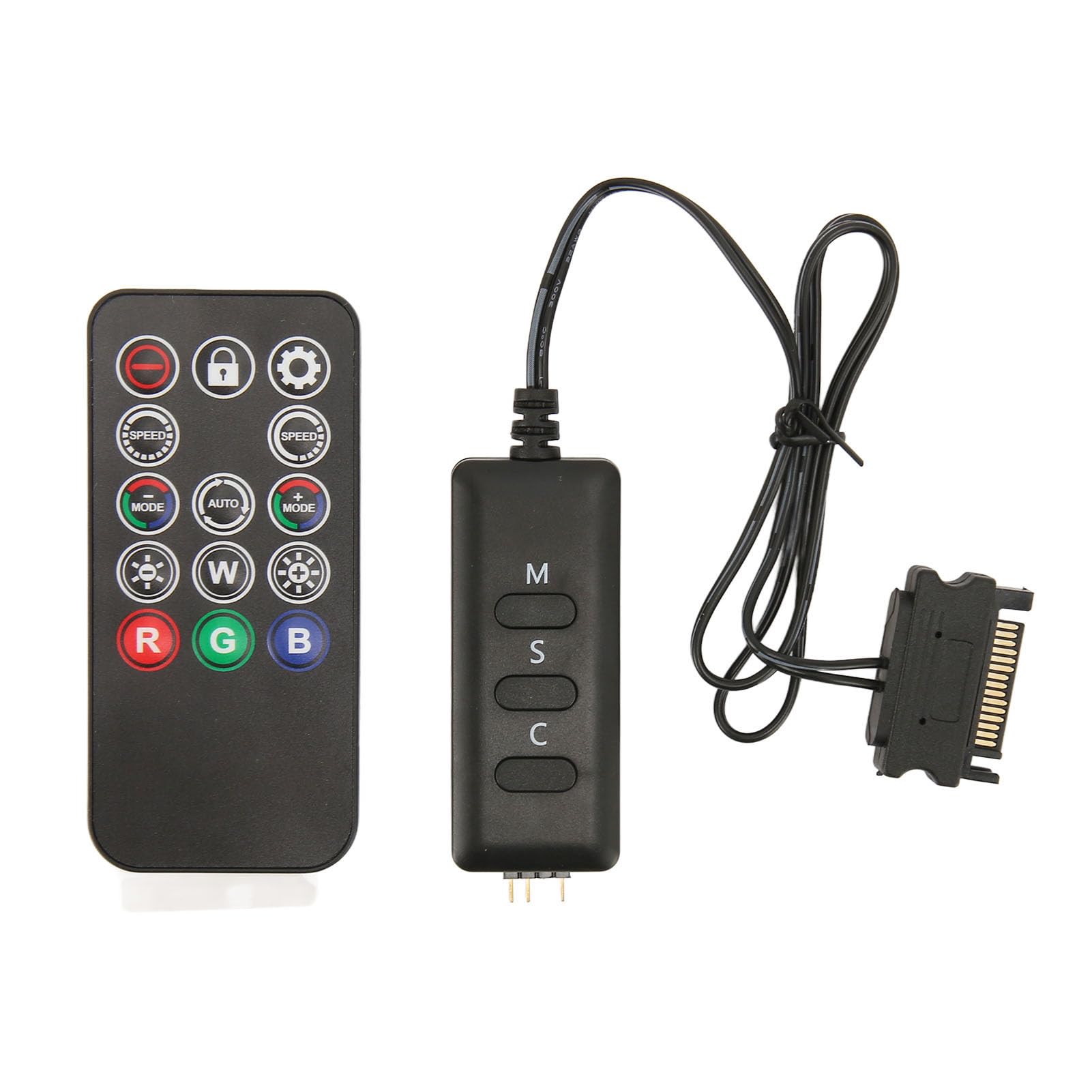 Mua Mini ARGB PC Fan Controller Kit, SATA Power Supply RGB Fan ...