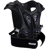 Webetop Adults Dirt Bike Body Chest Spine Protector Armor Vest for Skiing
