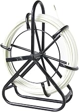 KATSU Fiberglass Duct Rodder 50M Steel Stand Cable Installation Electrician view 2