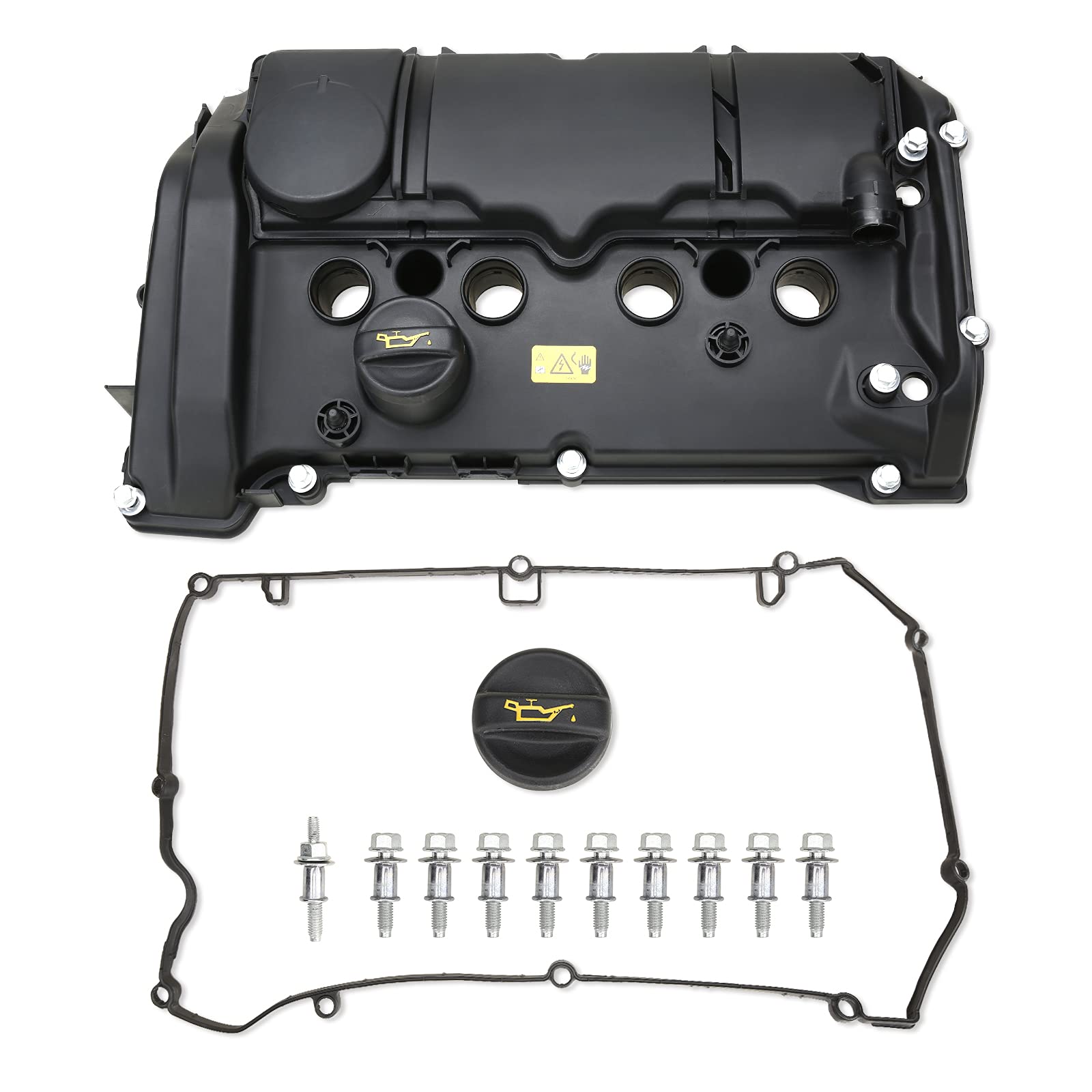 Photo 1 of MITZONE N18 Valve Cover Kit Compatible with 2011-2016 Gen2. Mini Cooper S R55 R56 R57 R58 R59 R60 R61 1.6 Turbo Replace # 11127646552