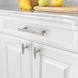Armadeco 10 Pack 2 Inch Brushed Satin Nickel Cabinet Knobs 1 Hole view 3