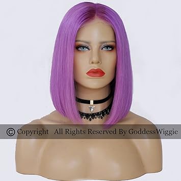 coloured wigs human hair