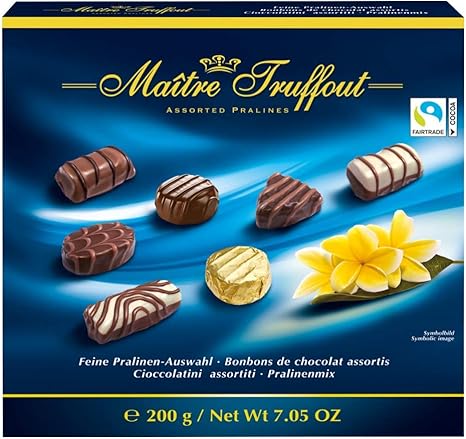 1 Caixa de Bombom Austríaco, Praliné, Maitre Truffout