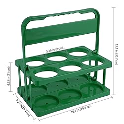 Bodaon 6 Cup Drink Carrier with Handle, Plastic Cup
