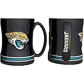 NFL Jacksonville Jaguars 291682 Coffee Mug, Team Color, 14 oz