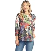 Jess & Jane Burnout Tunic Top - AJ2