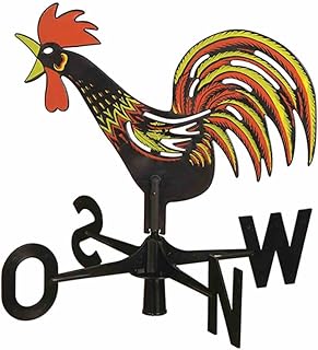 Siena Garden 561088 Wetterhahn aus Kunststoff bunt bedruckt