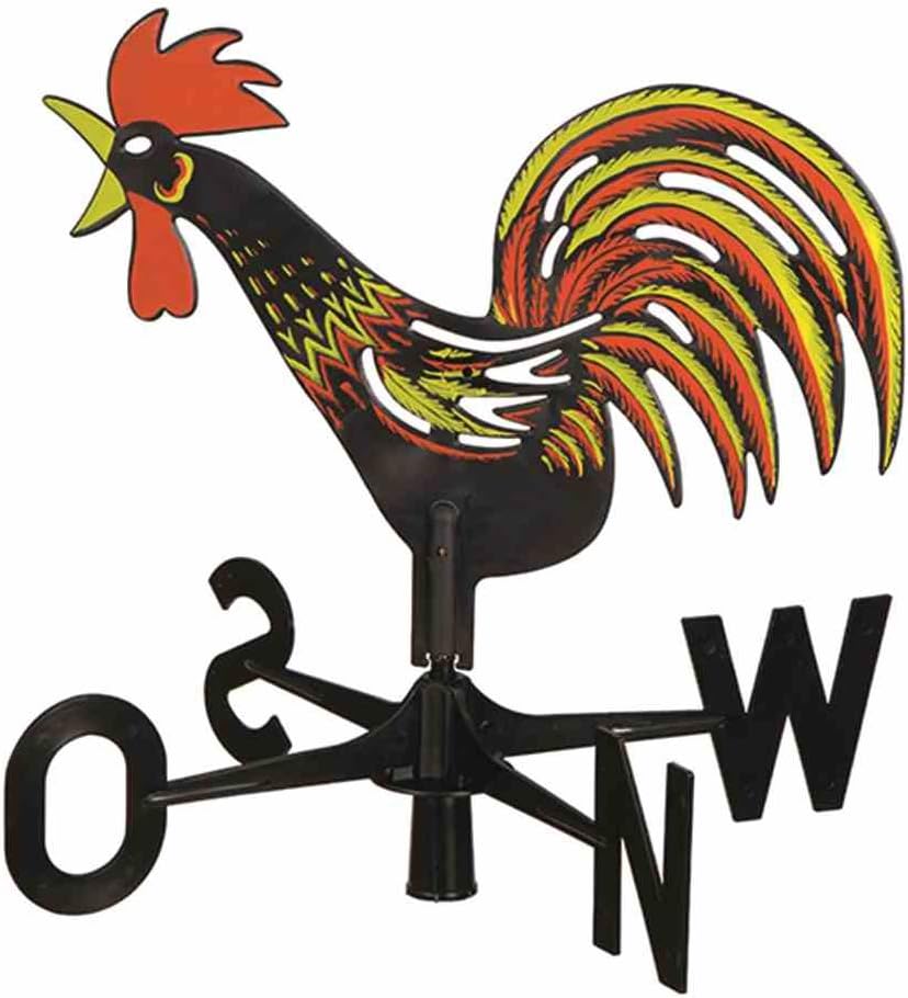 Siena Garden 561088 Wetterhahn aus Kunststoff bunt bedruckt
