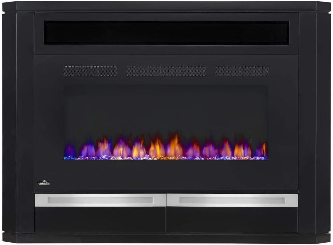 Napoleon The Alanis 54 In Electric Fireplace Entertainment Center