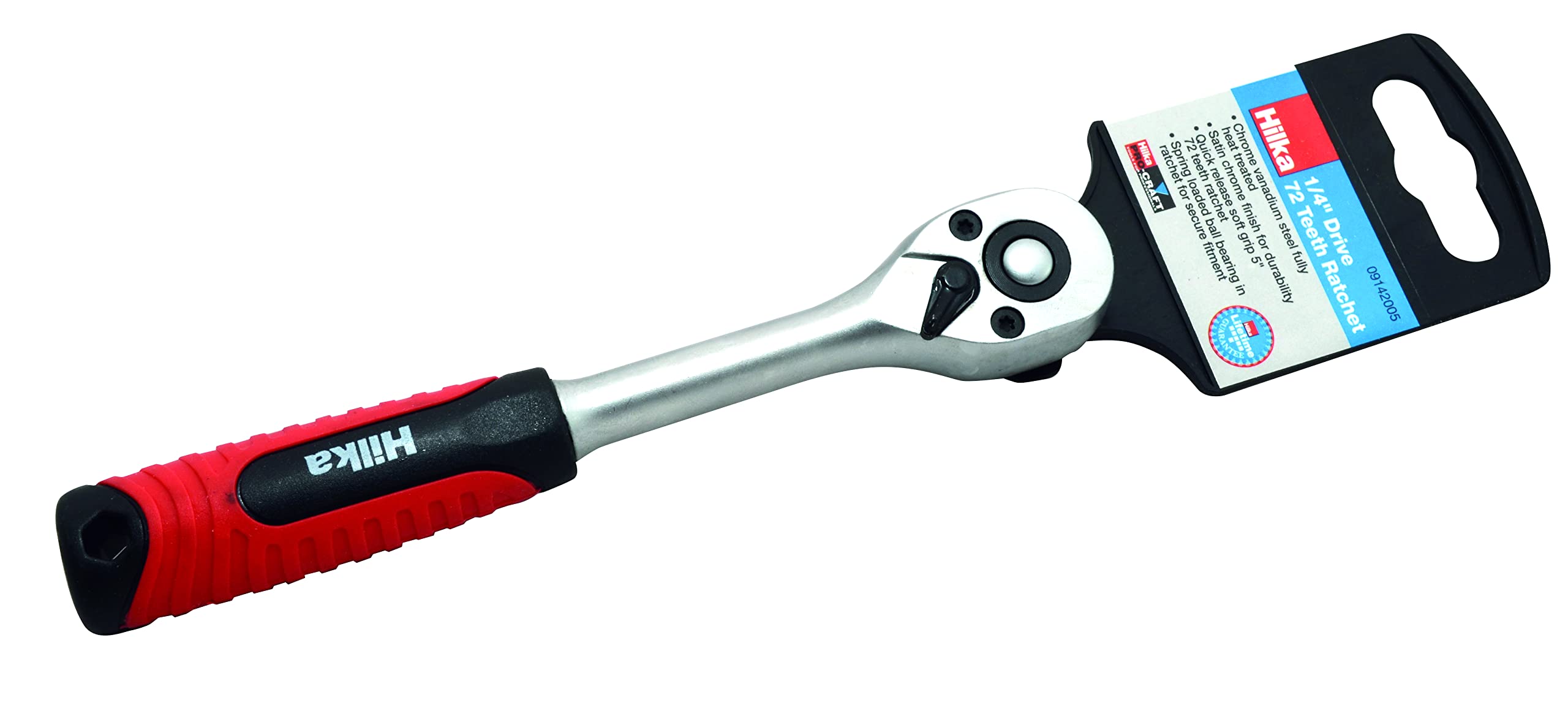 Hilka 1/4" (0.25) Drive Quick Release 72 Teeth Ratchet