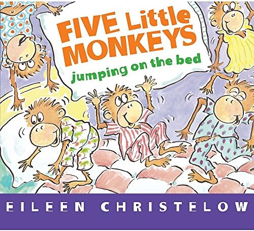 Amazon.com: Five Little Monkeys Jumping on the Bed (Book & CD
