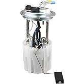 Vurkcy Electric Fuel Pump Module Assembly with Pressure Sensor Compatible with 2008-2014 Chevrolet Tahoe & GMC Yukon, 2009-2014 Cadillac Escalade, V8 5.3L/ V8 6.2L, Replace E3768M P76297M