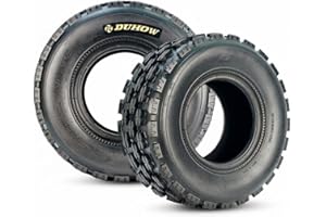 Garvee 19x7-8 ATV UTV Knobby Sport Tires Set of 2, Front 19x7x8 Mini Bike Tires 4 Ply Tubeless