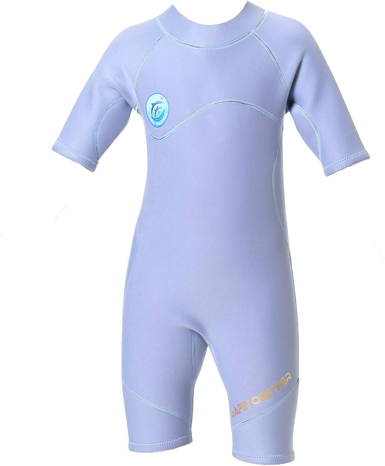 ziyimaoyi 2.5mm Neoprene Kids Wetsuit One Piece Short Sleeve Girls