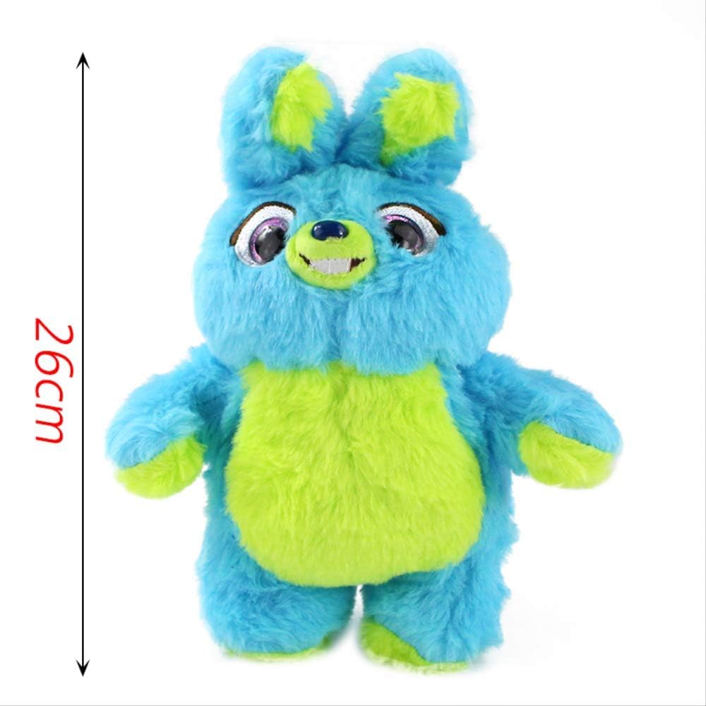 Qwertt Plush Toys Story 4 Anime Horse Rabbit Pig Forky Duck Bunny Soft Stuffed Animal Dolls 26cm B Opp Bag Amazon Co Uk Kitchen Home