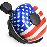MARQUE Bike Bell for Adults &amp; Kids &ndash; Nice, Loud, Crisp Ding Sound Bicycle Bell &ndash; Must Have Bicycle Accessories for Mountain MTB, Beach Cruisers, Commuter, Kids Bike &ndash; Easy to Install on Handlebar