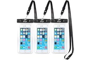 AiRunTech Waterproof Phone Pouch, Waterproof Cell Phone Dry Bag Compatible for iPhone 14 13 12 Pro Max Plus Cellphone Up to 7.0'' Large Waterproof Phone Case -3Pack REGULAR SETS