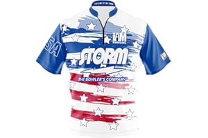 Logo Infusion Bowling Jersey Short Sleeve Sash Collar - I AM Bowling Fun Design 2083-ST - Storm - Made in USA