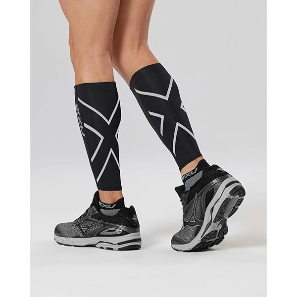 2XU Synthetic Elite Recovery Compression Tights In Black/Nero