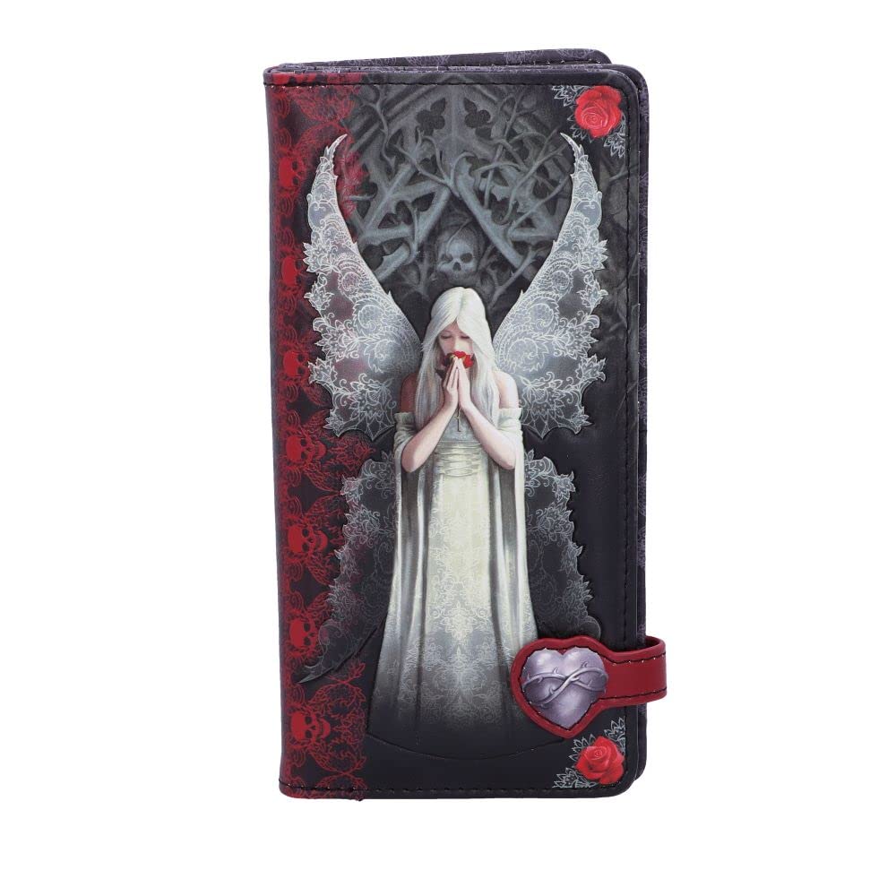 Nemesis Now Only Love Remains Anne Stokes Embossed Purse 18.5cm Black