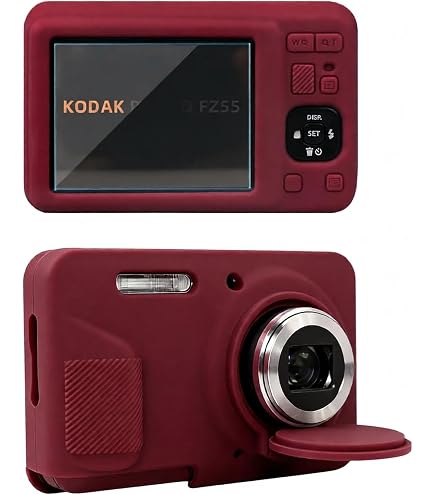Amazon.com : Kodak PIXPRO FZ55 Digital Camera (Red) + Point