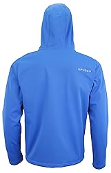Spyder Men's Full Zip Hooded Soft Shell Jacket, Old