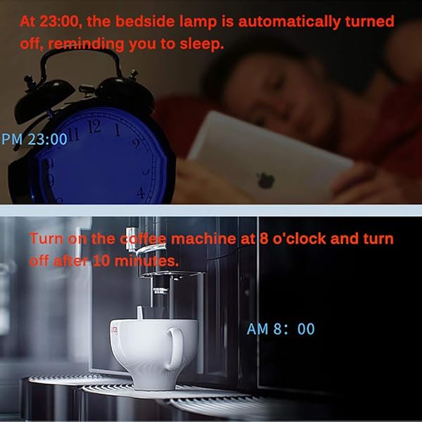 RWQRWQ Smart Life WiFi Smart Socket Plug EU UK AU US Plug 10A Control Remoto Alexa Google Home Energy MonitorAU