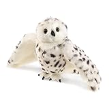 Folkmanis Snowy Owl Hand Puppet, Standard