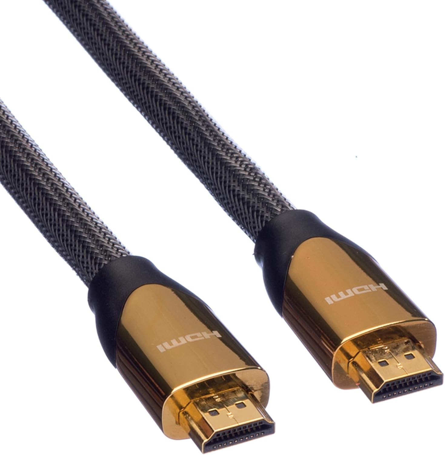 ROLINE Premium HDMI cable with Ethernet UHD quality, Black, Gold, 1 m - Image 5