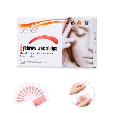 Buy Waxkiss Eyebrows Waxing Strips Cold Wax Strip With Fda For