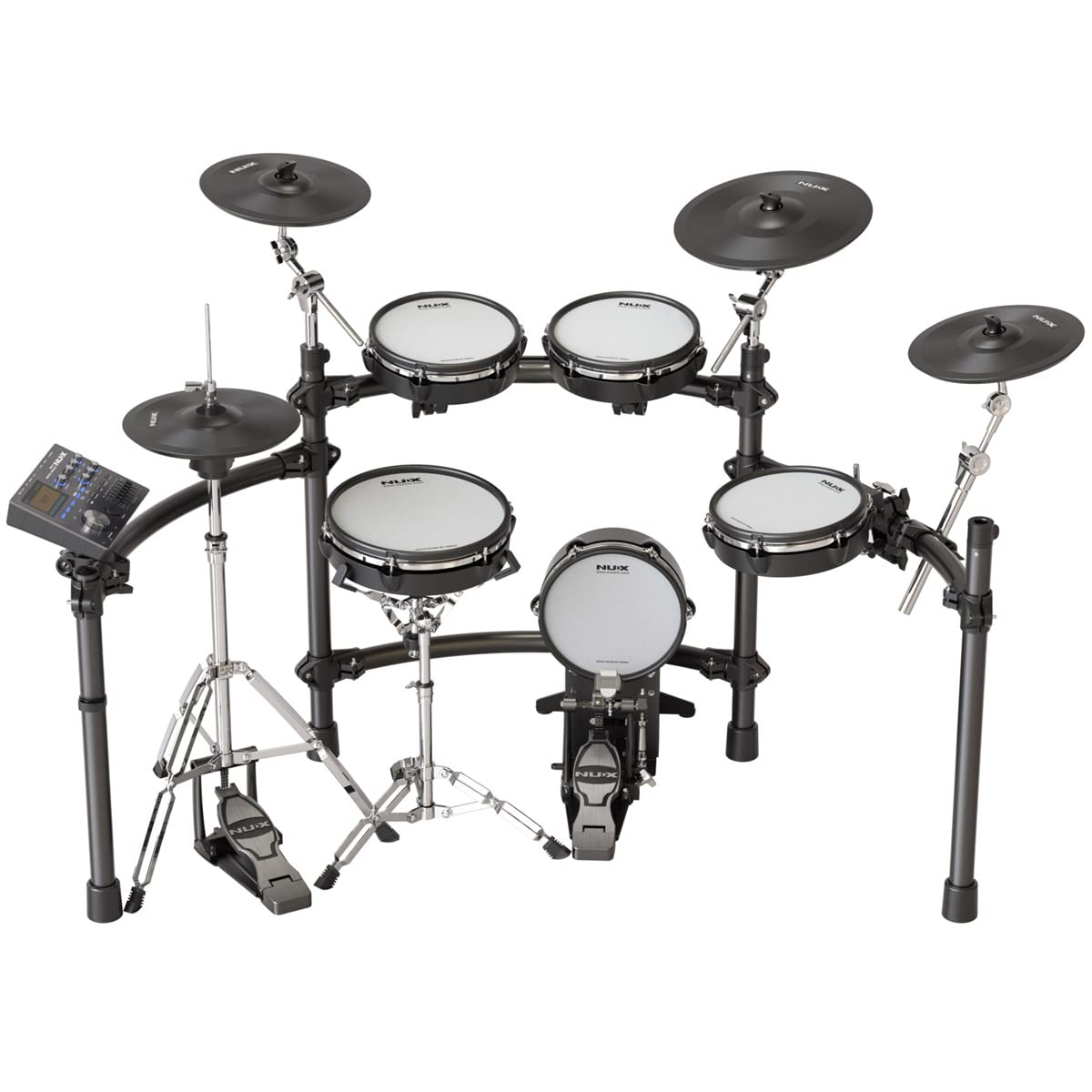 NUX DM-8 Digital Drum Kit, Authentic Acoustic-like