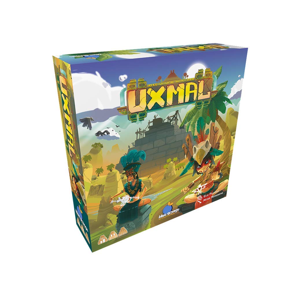 Blue Orange Uxmal Board Game for 2-4 Players, Age 10+