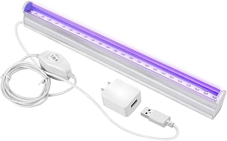 luminarias de luz ultravioleta uv leciel lampara ultravioleta portatil de 64 para afiches arte o curado uv verificacion de moneda o detector de