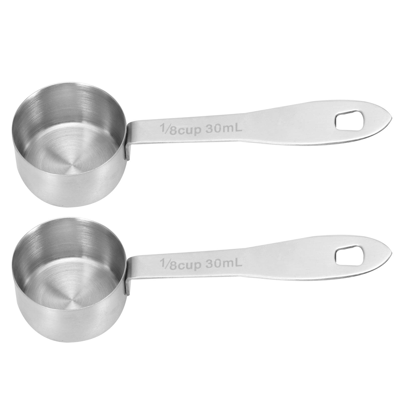 Coffee Scoop,30ml/1Oz Stainless Steel Coffee Scoop,Long Coffee Measure Spoon,Coffee Tea Grains Measure Tablespoon for Coffee, Milk Powder, Fruit Powder