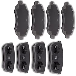 SCITOO D1285 D1037 Front Rear Ceramic Brake Pads