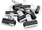 Rapesco RCB070B1 70 mm Letter Clips Black Pack of 10 view 3
