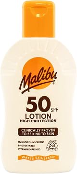 Malibu Sun SPF 50 Lotion High Protection Moisturising 200ml